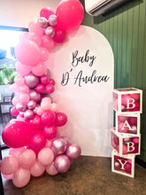 Load image into Gallery viewer, White Arch Backdrop (for hire)