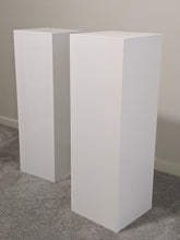 Load image into Gallery viewer, Plinths - White, Black & Clear (Cake Stand) For Hire