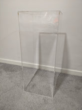 Load image into Gallery viewer, Plinths - White, Black & Clear (Cake Stand) For Hire