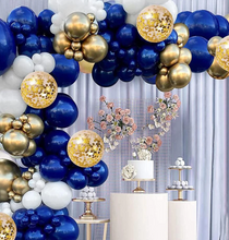 Load image into Gallery viewer, DIY Balloon Garland Kit - Royal Blue & Gold
