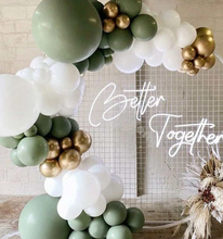 Load image into Gallery viewer, DIY Balloon Garland Kit - Pastel Green, White & Gold
