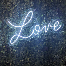 Load image into Gallery viewer, Love (White) Neon Sign For Hire