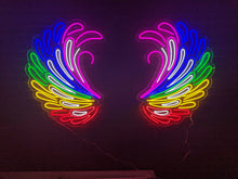 Load image into Gallery viewer, Rainbow Angel Wings