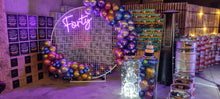 Load image into Gallery viewer, Forty (Multicoloured) Neon Sign for Hire
