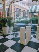 Load image into Gallery viewer, Love (White) Neon Sign For Hire