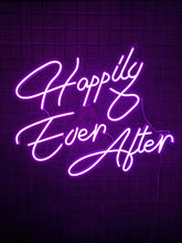 Load image into Gallery viewer, Happily Ever After (Multicoloured) Neon Sign For Hire