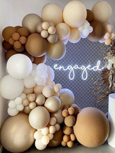 Load image into Gallery viewer, DIY Balloon Garland Kit - Choccy & Beige