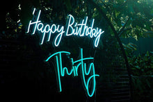 Load image into Gallery viewer, Thirty Neon Sign For Hire