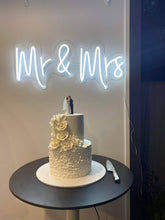 Load image into Gallery viewer, Mr & Mrs (White) Neon Sign For Hire