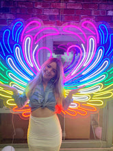 Load image into Gallery viewer, Rainbow Angel Wings