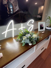 Load image into Gallery viewer, Custom Couple Initials Neon Sign