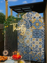 Load image into Gallery viewer, Mediterranean Backdrop Bundle (for Hire)
