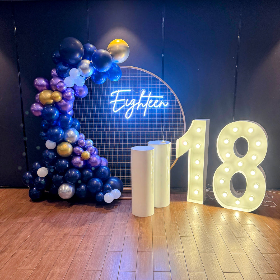 18th (Eighteen) Birthday Party Pack For Hire
