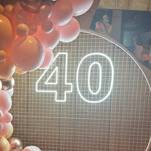 Load image into Gallery viewer, &quot;40&quot; Neon Sign For Hire
