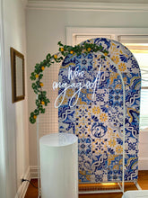 Load image into Gallery viewer, Mediterranean Backdrop Bundle (for Hire)
