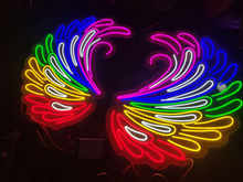Load image into Gallery viewer, Rainbow Angel Wings
