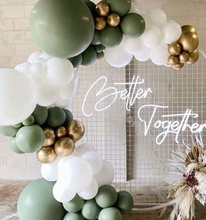 Load image into Gallery viewer, DIY Balloon Garland Kit - Pastel Green, White &amp; Gold
