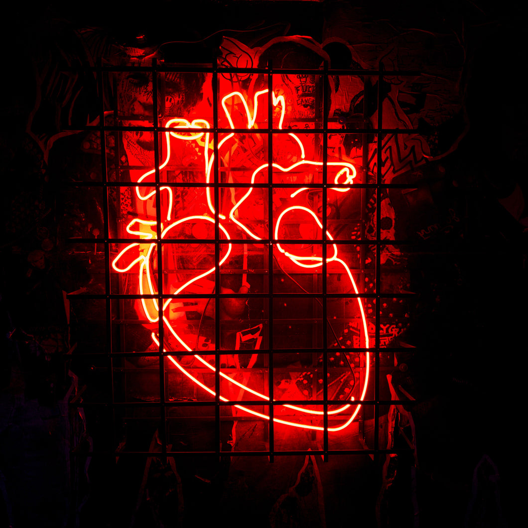 Red Heart Neon Sign