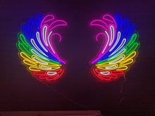 Load image into Gallery viewer, Rainbow Angel Wings
