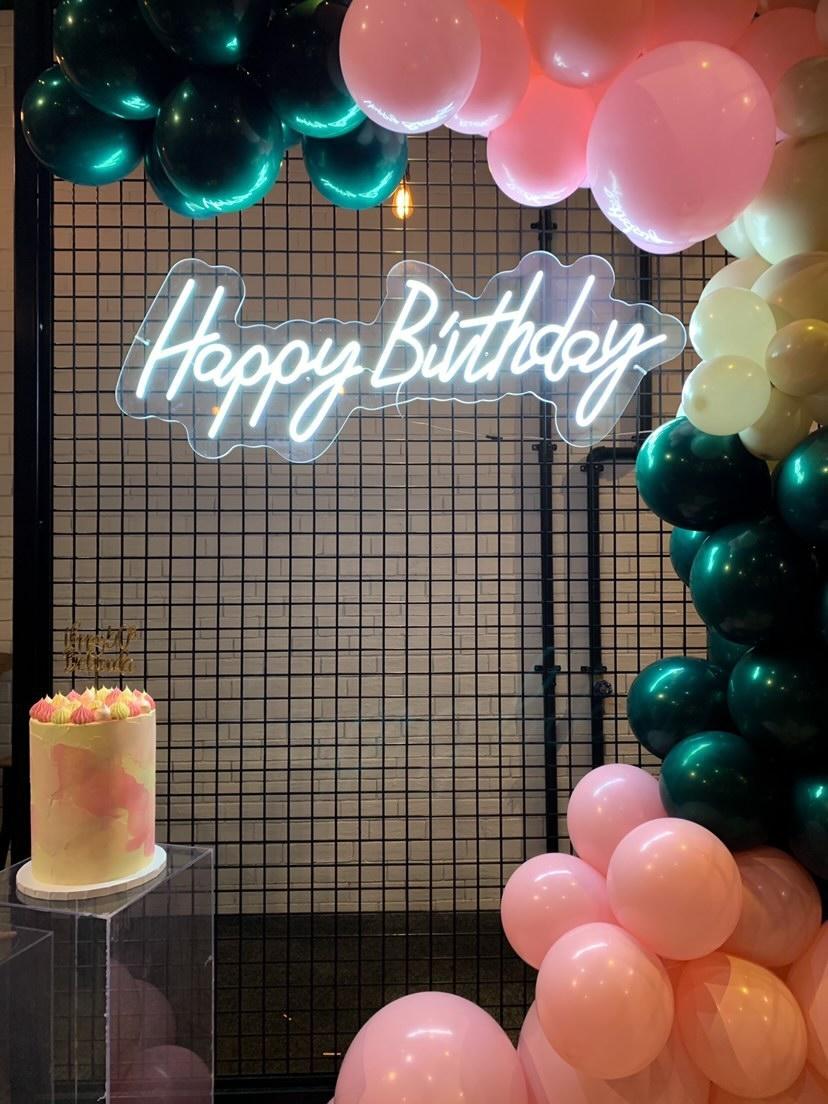 Happy Birthday Neon Sign For Hire