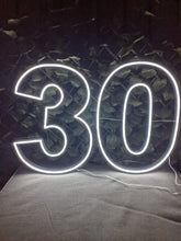 Load image into Gallery viewer, &quot;30&quot; Neon Sign For Hire
