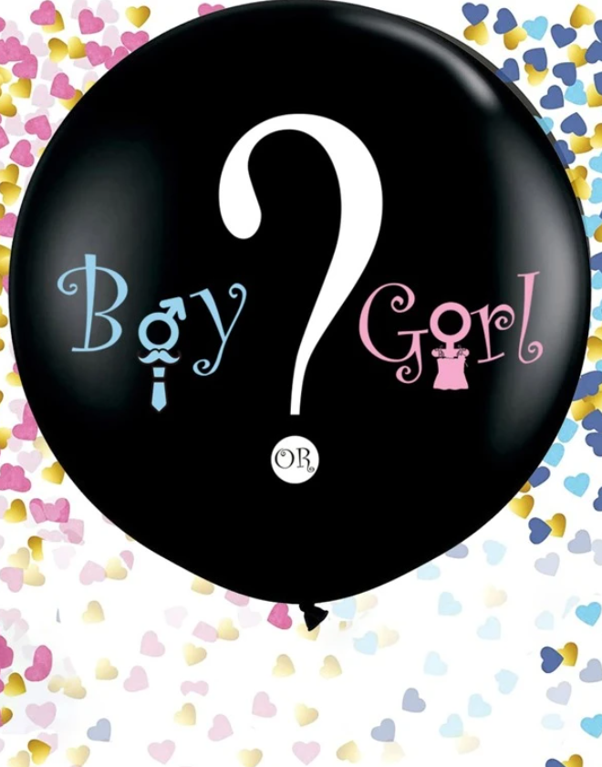 Boy Girl Gender Reveal Balloon