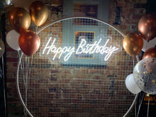Load image into Gallery viewer, Happy Birthday Neon Sign For Hire
